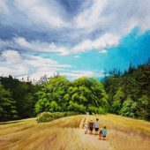 Coast Gallery Salt Spring Island - Artist Joyce Upex