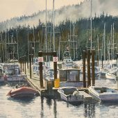 Coast Gallery Salt Spring Island British Columbia Canada - Artist Mike Radford